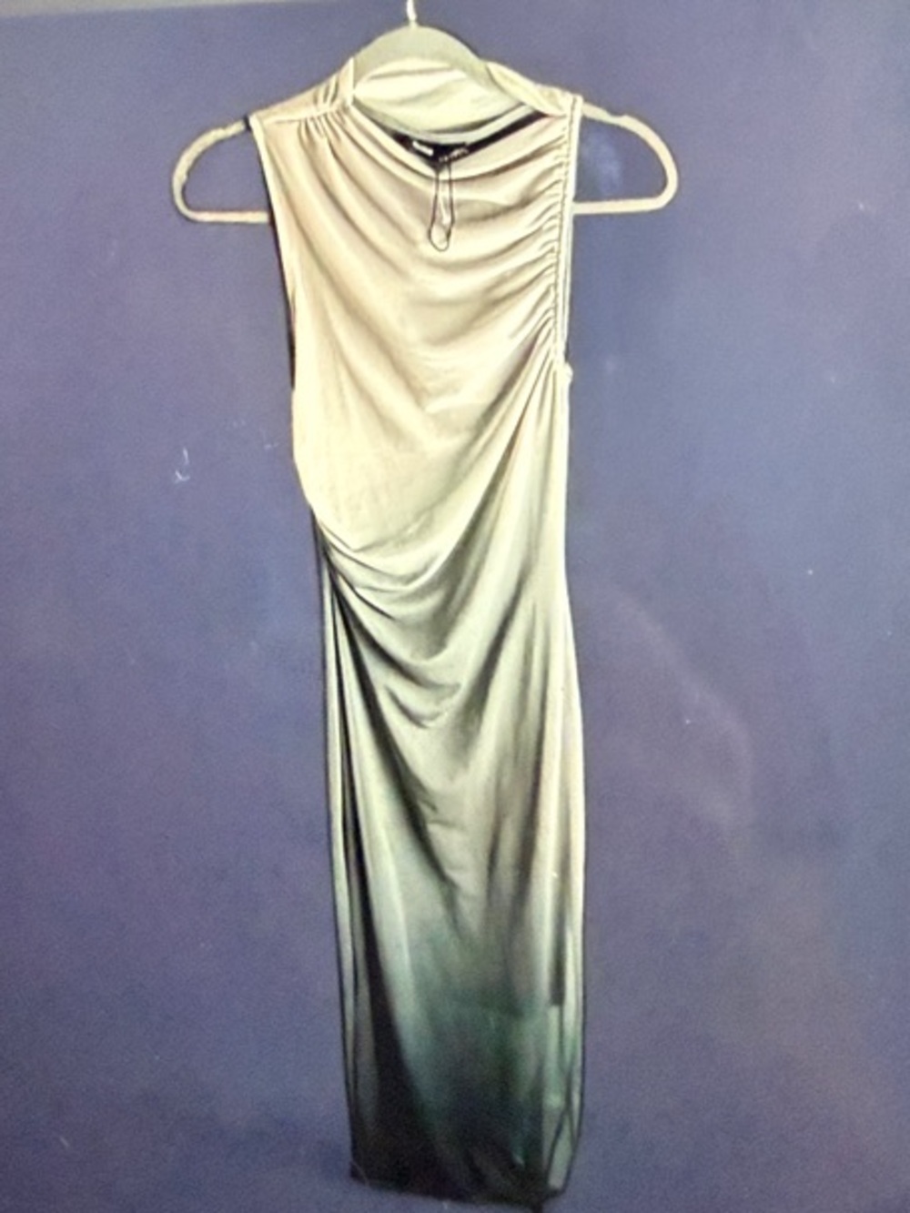 Pull & Bear grey ombré bodycon maxi dress GREY size S